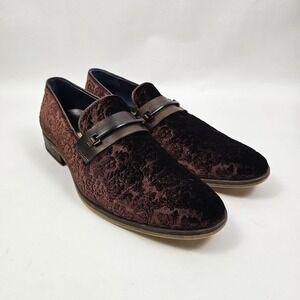 Robert Graham Jozo RG5598S Mens Brown Loafers & Slip Ons Casual Shoes 9.5 R:$268